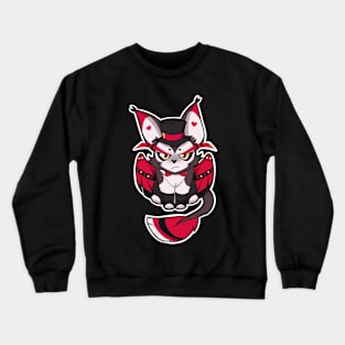 Grumpy Husk Cat Crewneck Sweatshirt